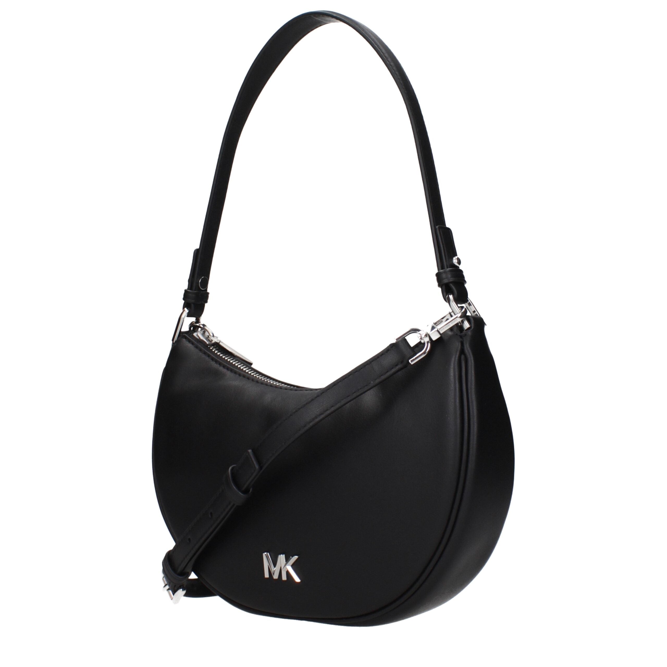 Black Leather Shoulder Bags Michael Kors