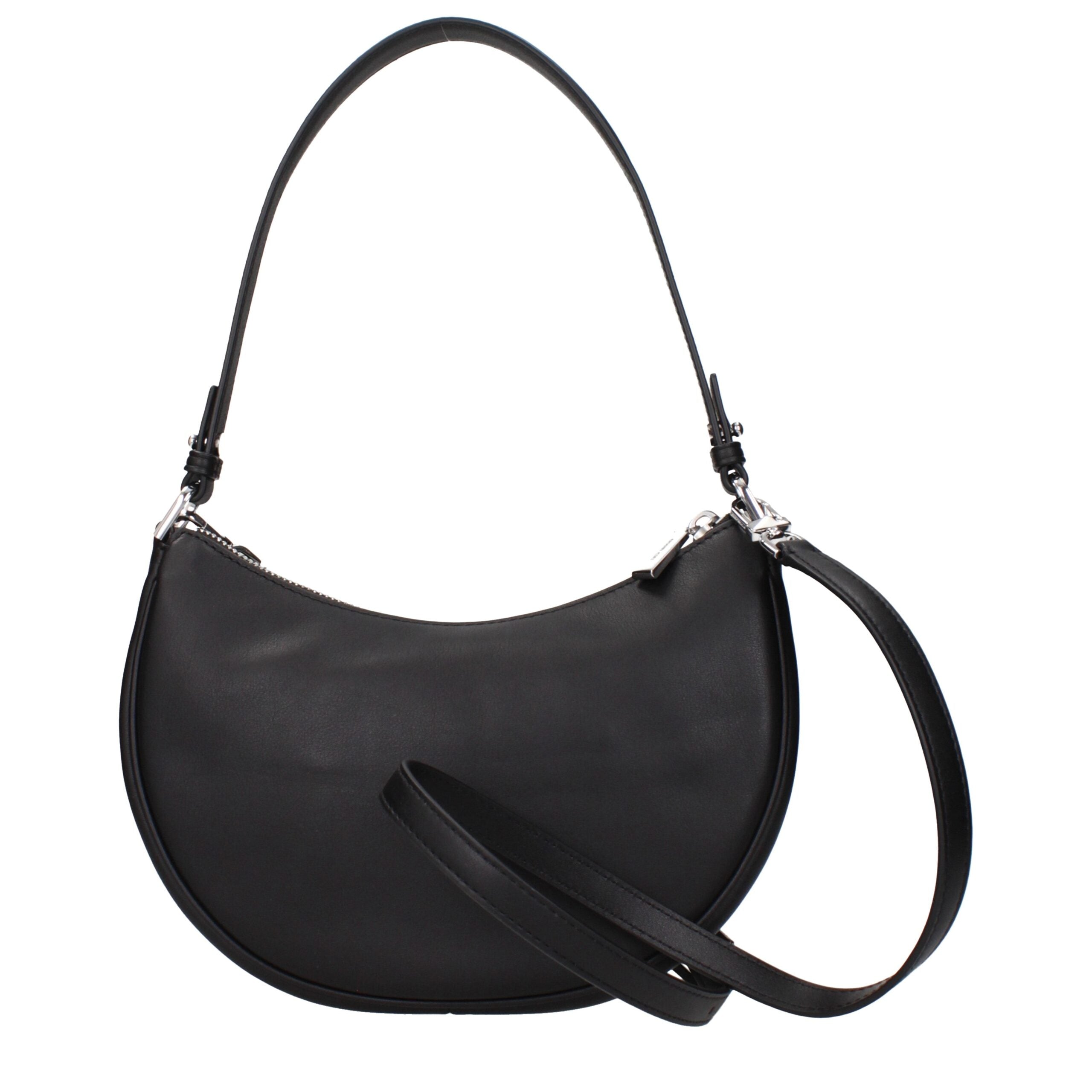 Black Leather Shoulder Bags Michael Kors