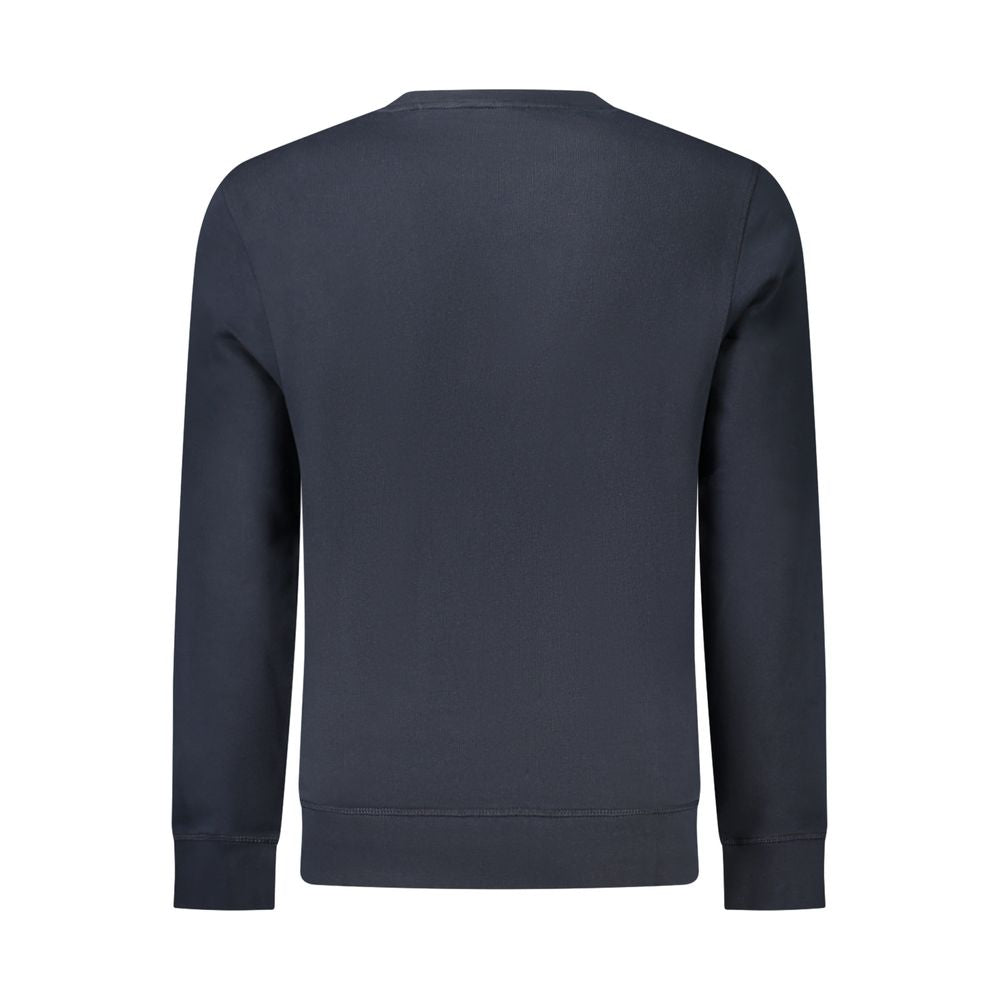 Blue Cotton Sweatshirt Hugo Boss
