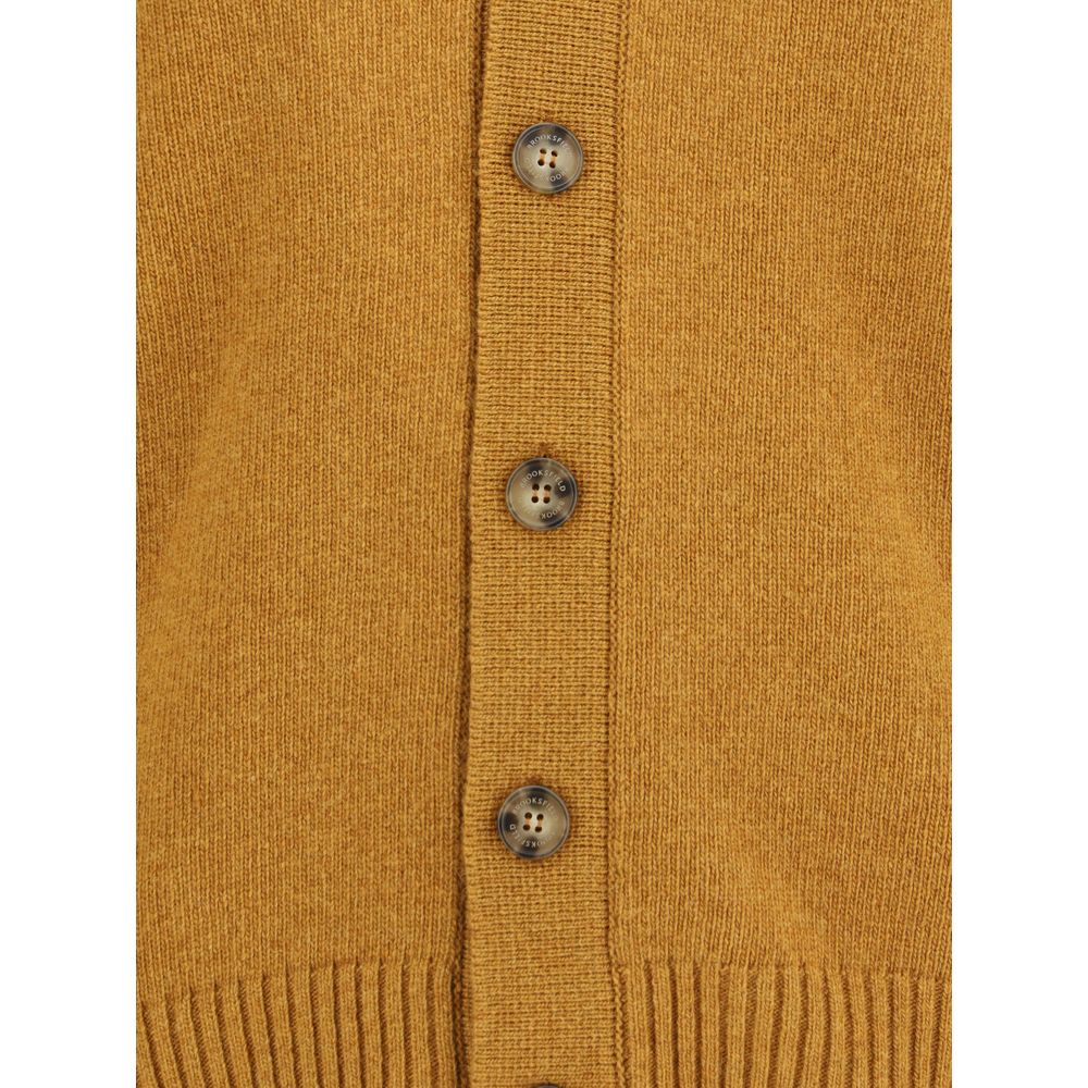 Cardigan in Virgin Wool Brooksfield