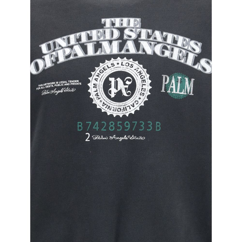 Dollar Loose Crew Vintage Sweatshir Palm Angels