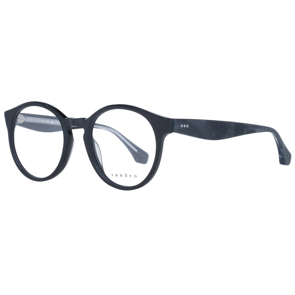 Black Men Glasses Frame Sandro