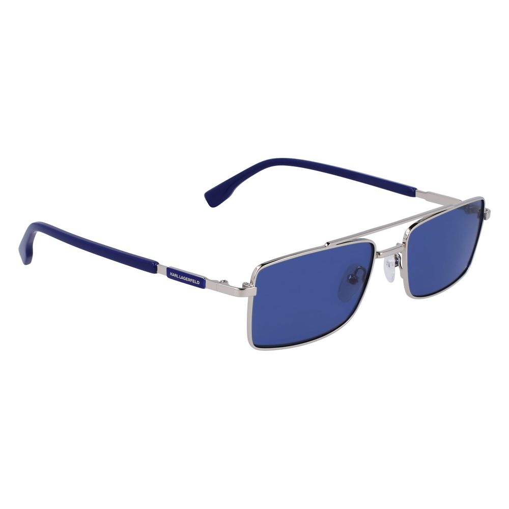 Gray Metal Sunglasses Karl Lagerfeld