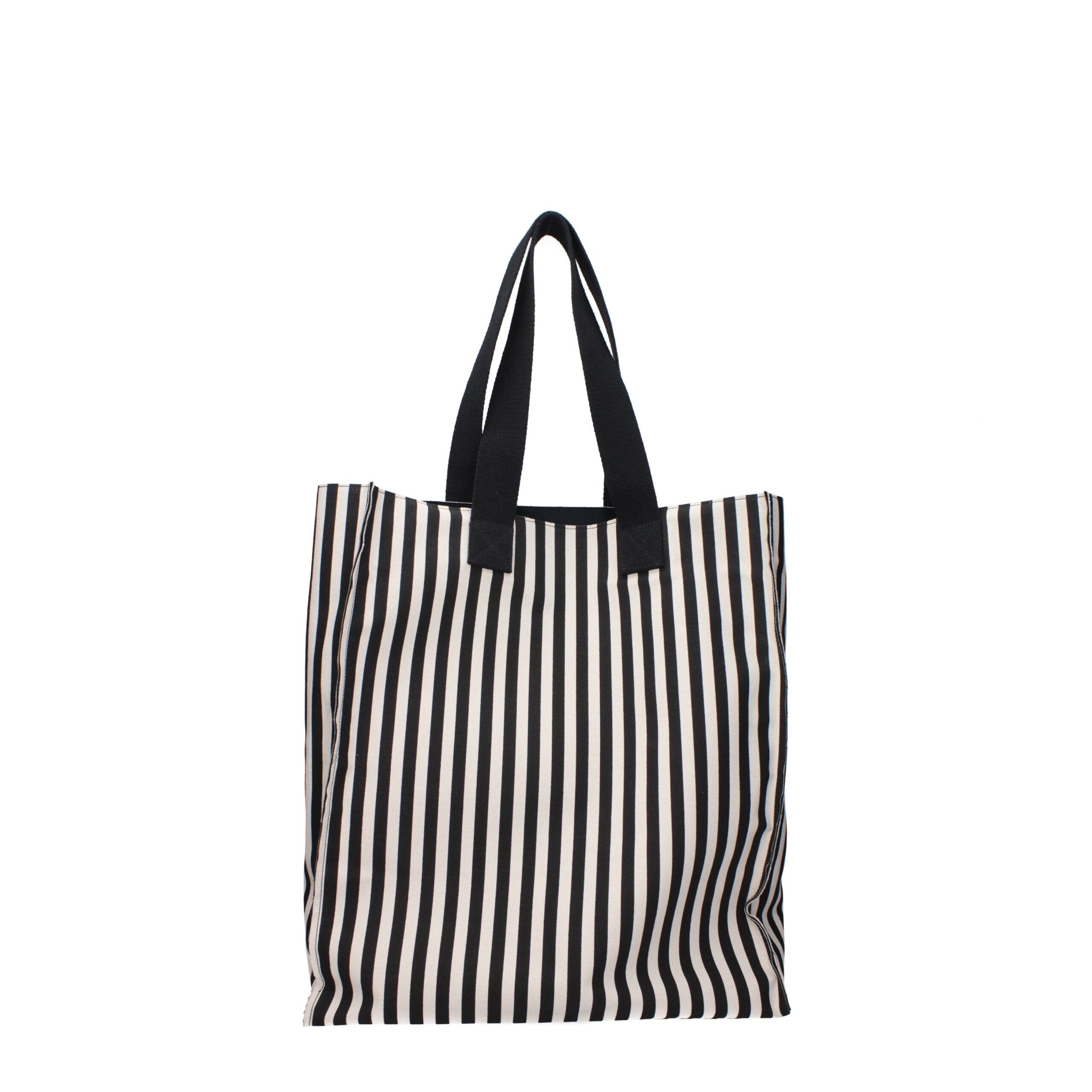 Black Fabric Shoulder Bags MSGM