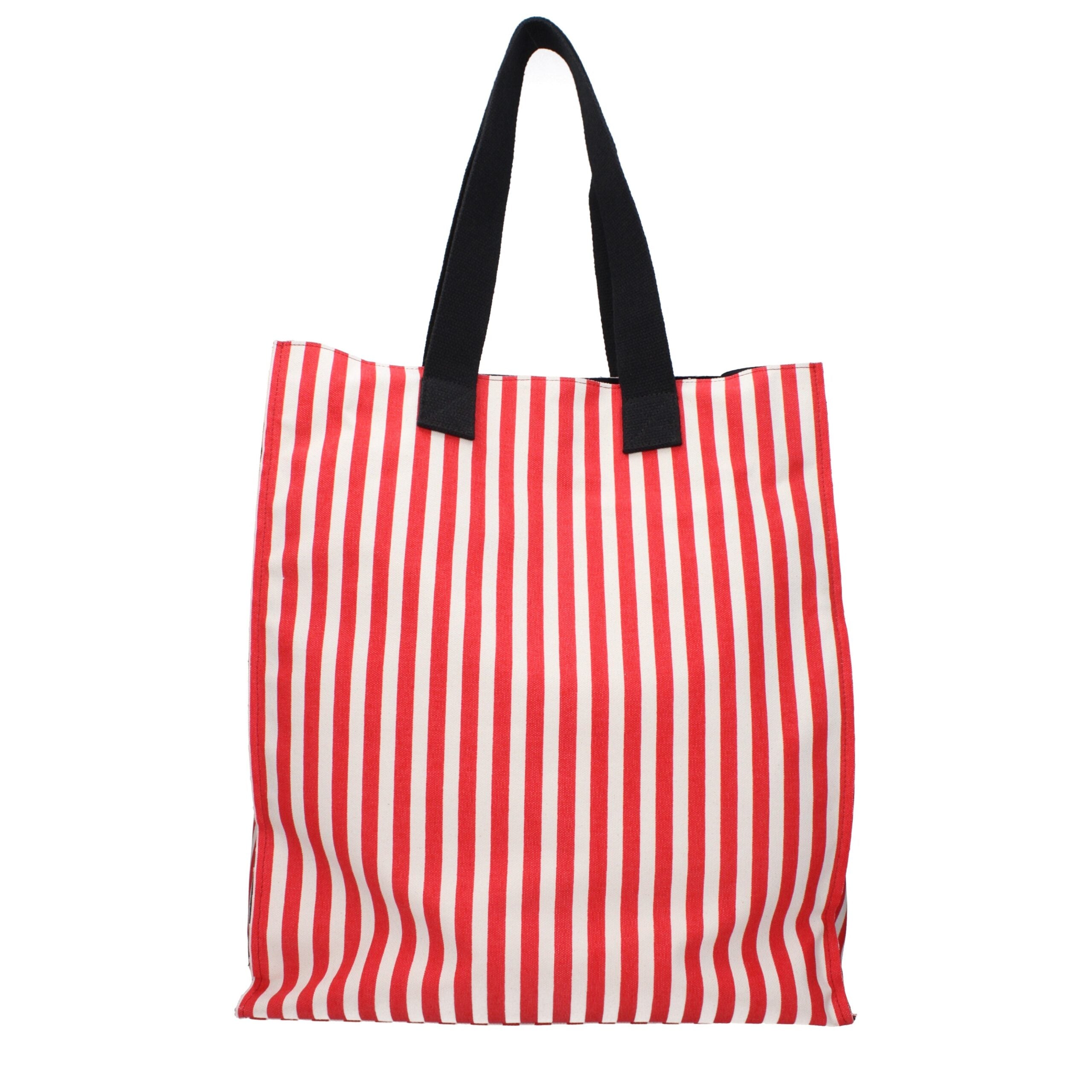 Black Fabric Shoulder Bags MSGM