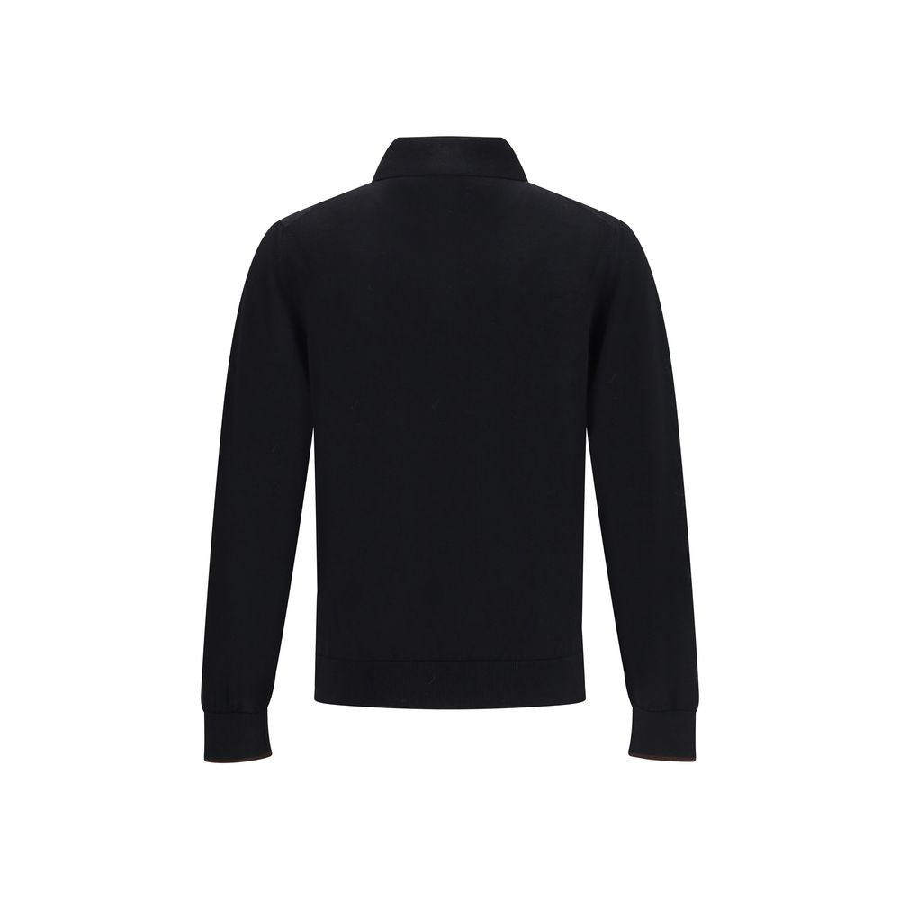 Knitted Long Sleeved Polo Shirt Cruna