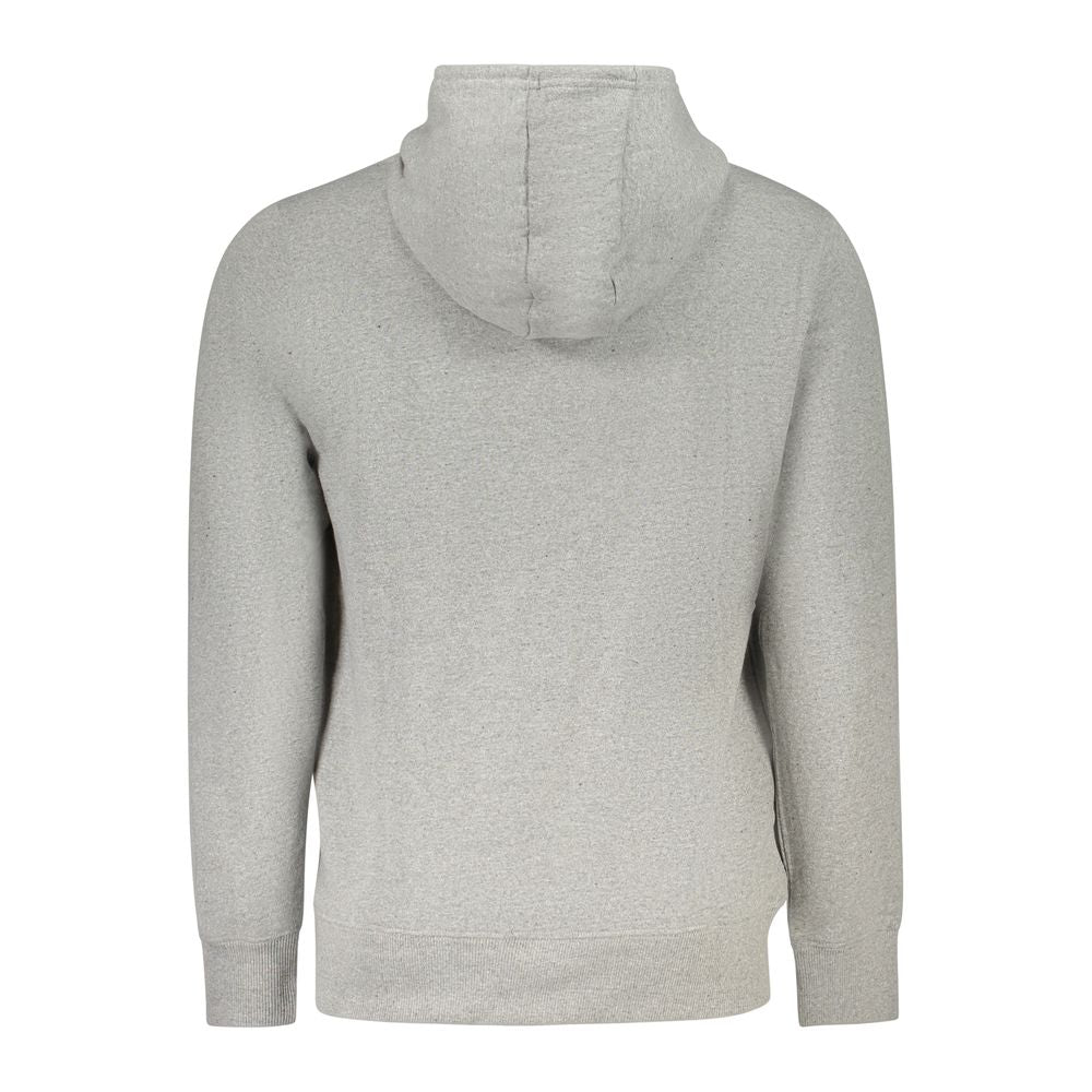 Gray Cotton Men Sweater Accademia Militare