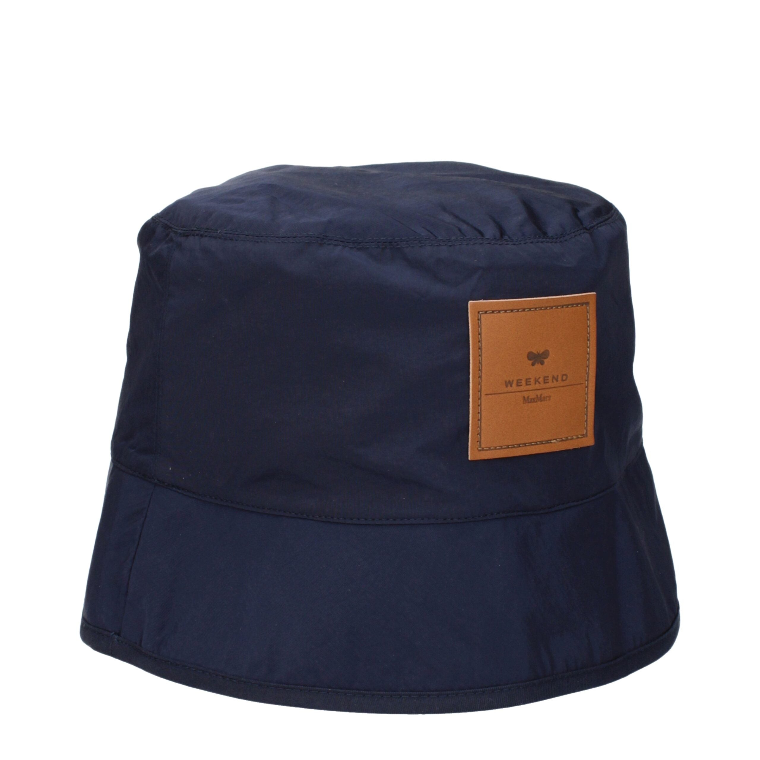 Blue Polyamide Bucket Hats Max Mara