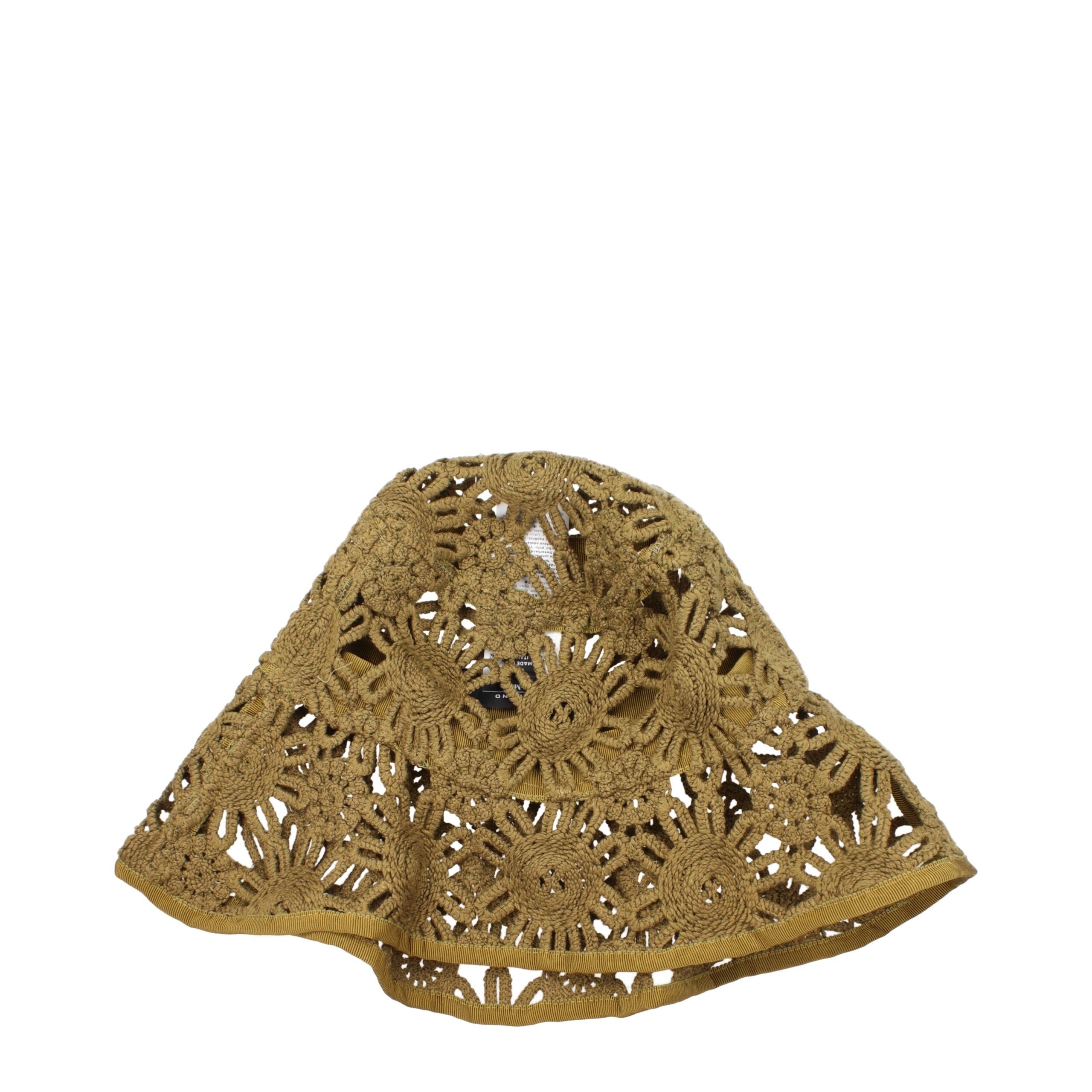 Green Polyester Bucket Hats Max Mara