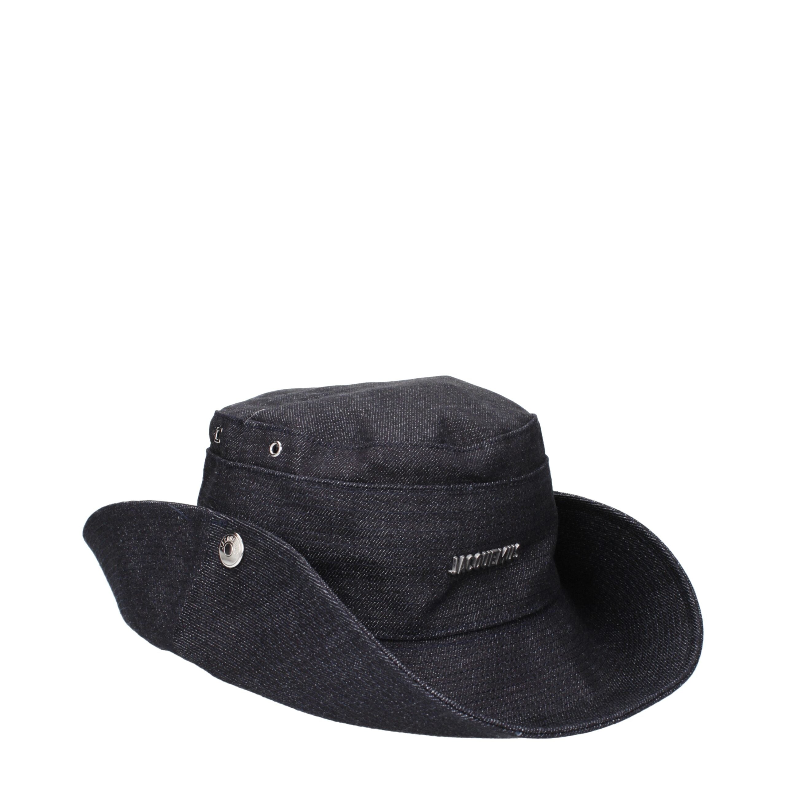 Blue Cotton Sunhats Jacquemus