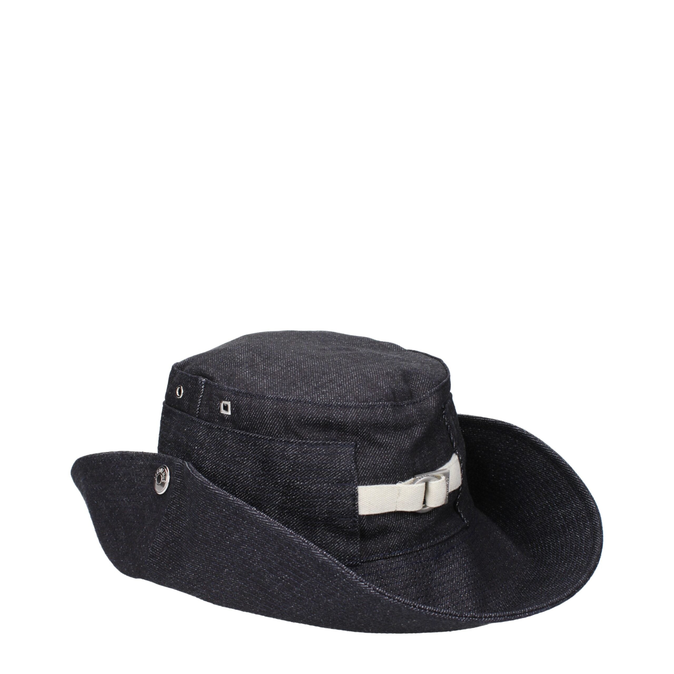 Blue Cotton Sunhats Jacquemus