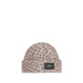 Leopard beanie Hat Ganni