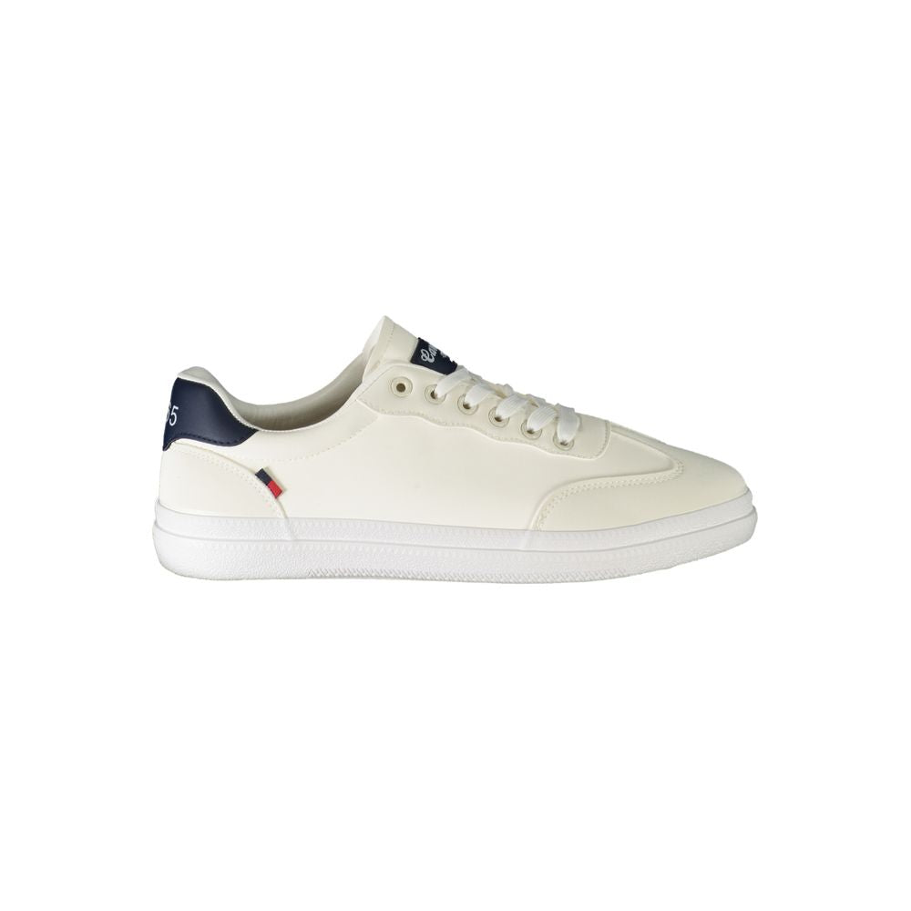 White Polyester Sneaker Carrera