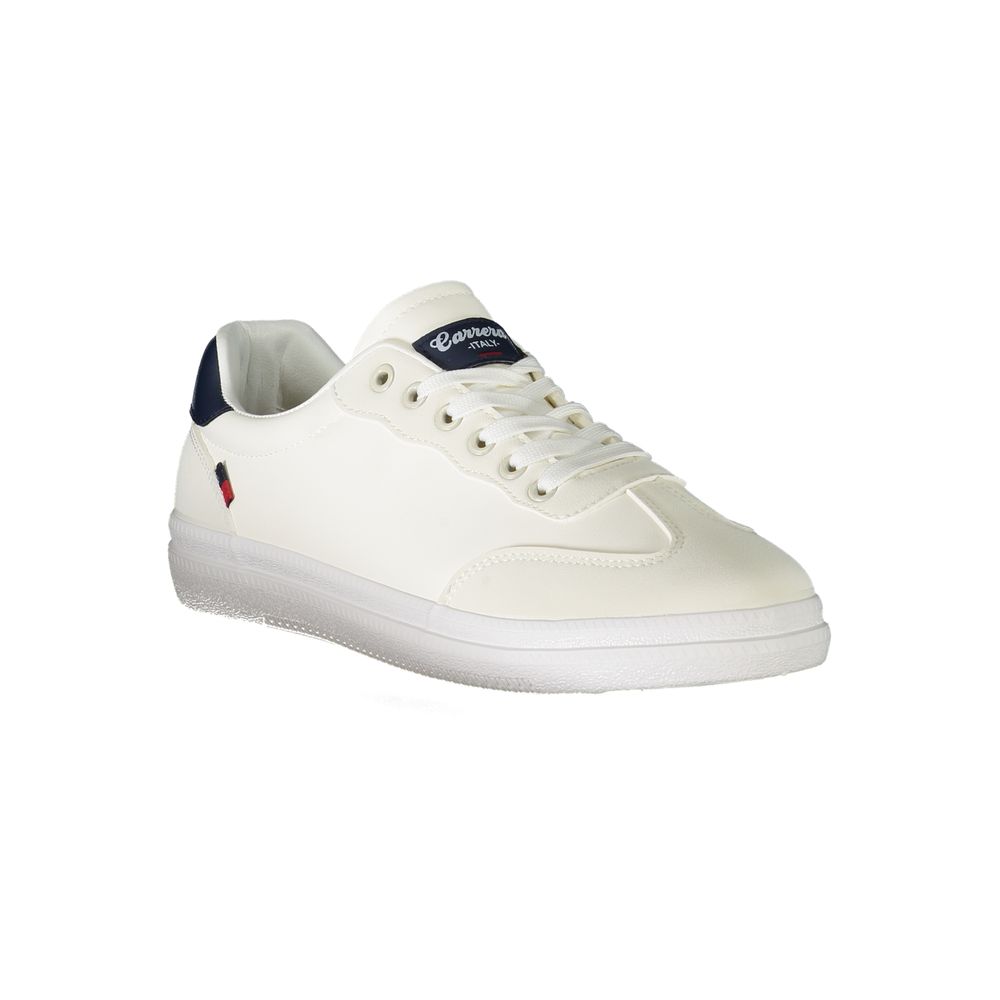 White Polyester Sneaker Carrera