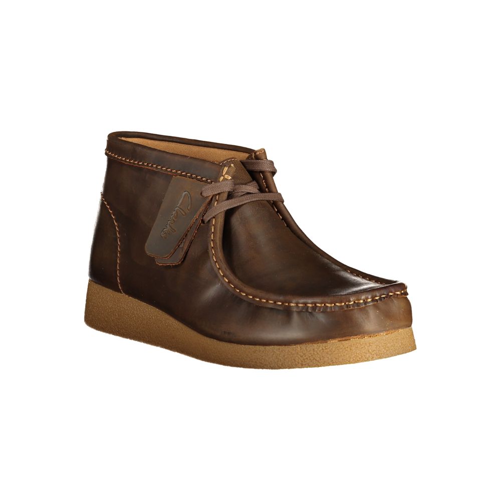Brown Leather Men Sneaker Clarks