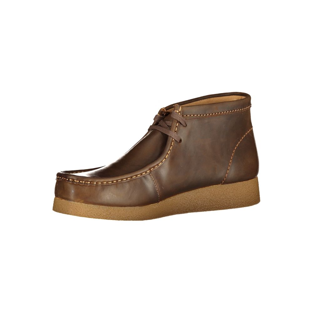 Brown Leather Men Sneaker Clarks
