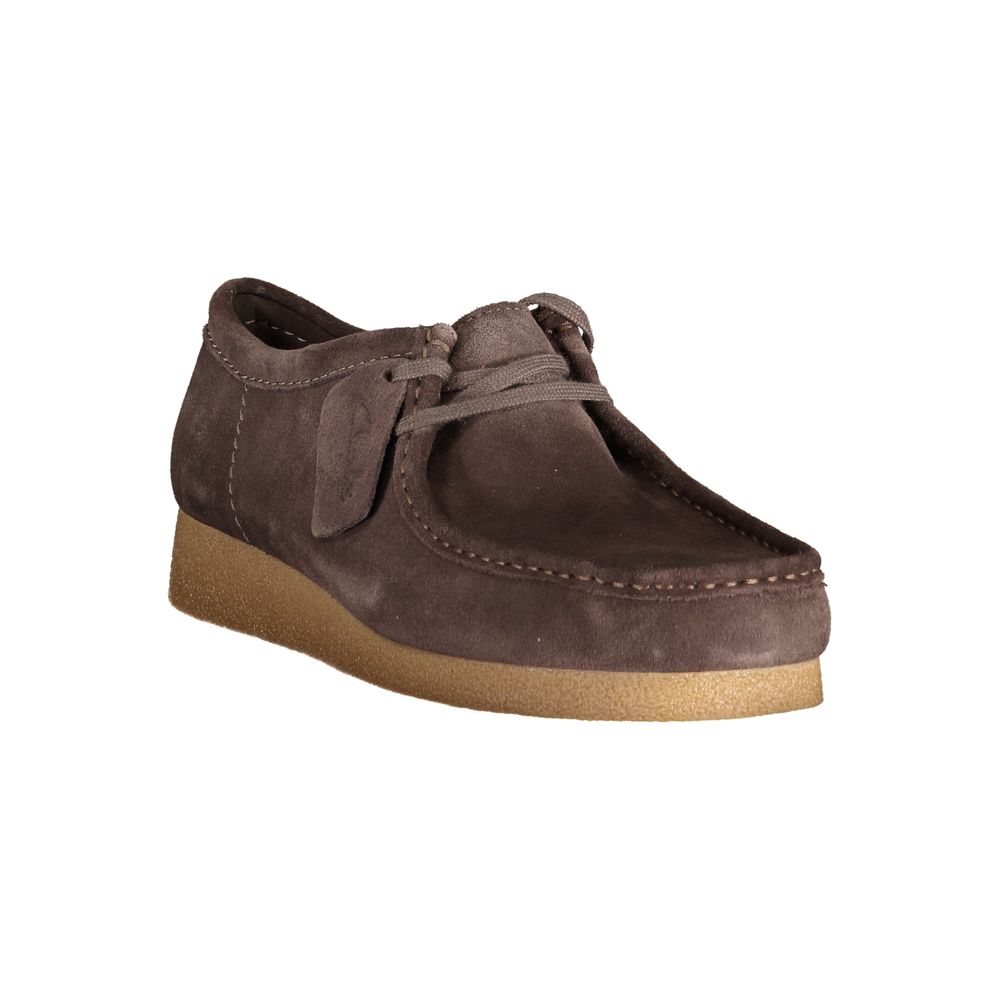 Brown Leather Men Sneaker Clarks