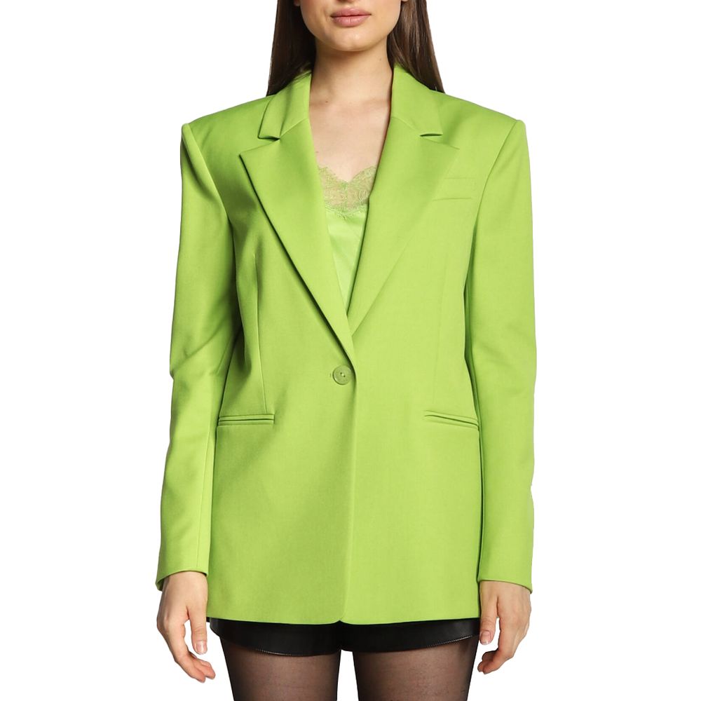 Green Polyester Blazer Patrizia Pepe