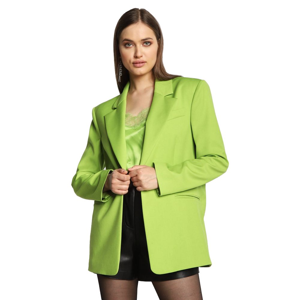 Green Polyester Blazer Patrizia Pepe