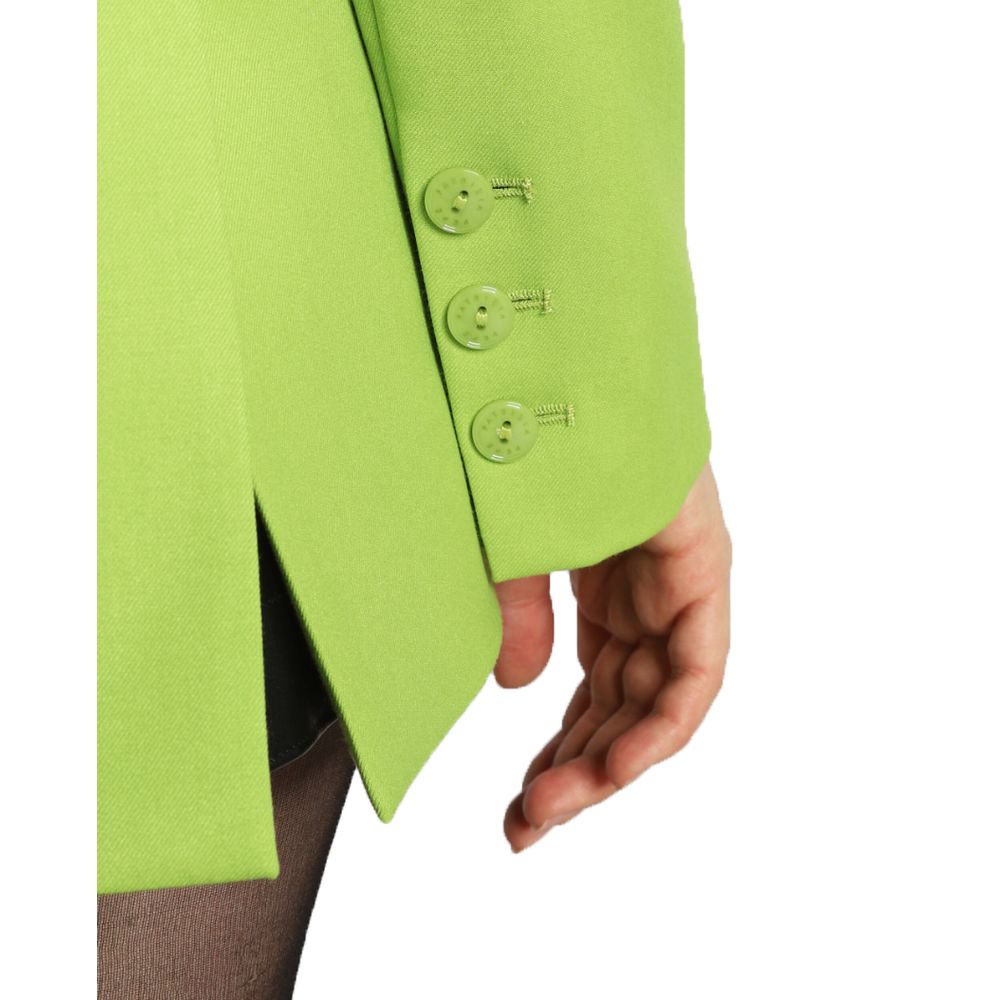 Green Polyester Blazer Patrizia Pepe
