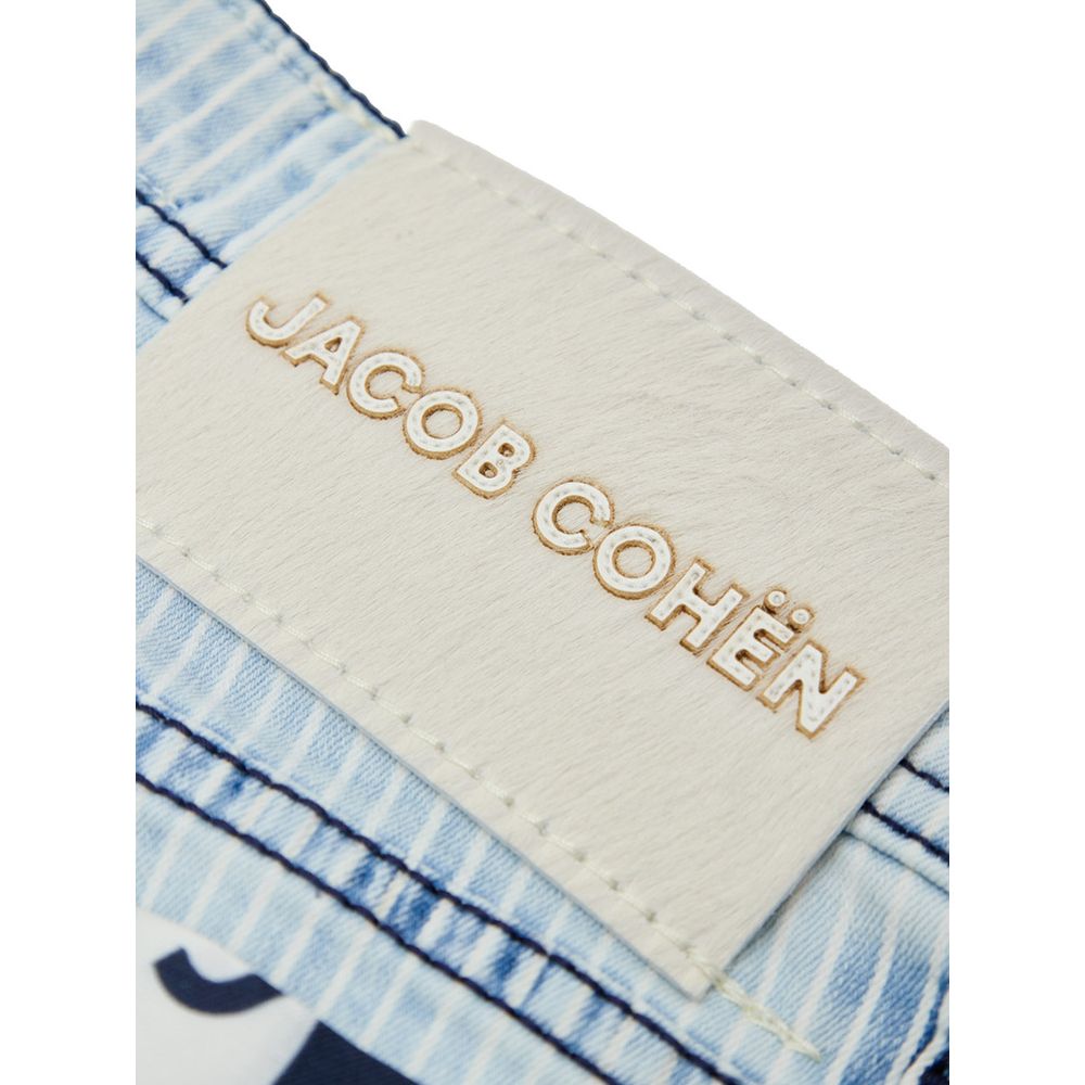 Blue Cotton Skinny Jean Jacob Cohen