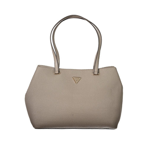 Beige Polyethylene Handbag Guess Jeans