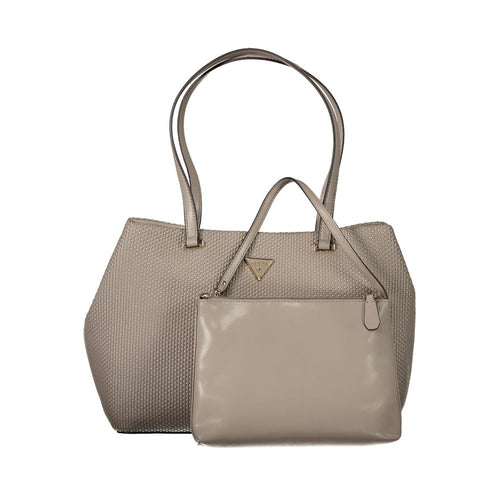 Beige Polyethylene Handbag Guess Jeans