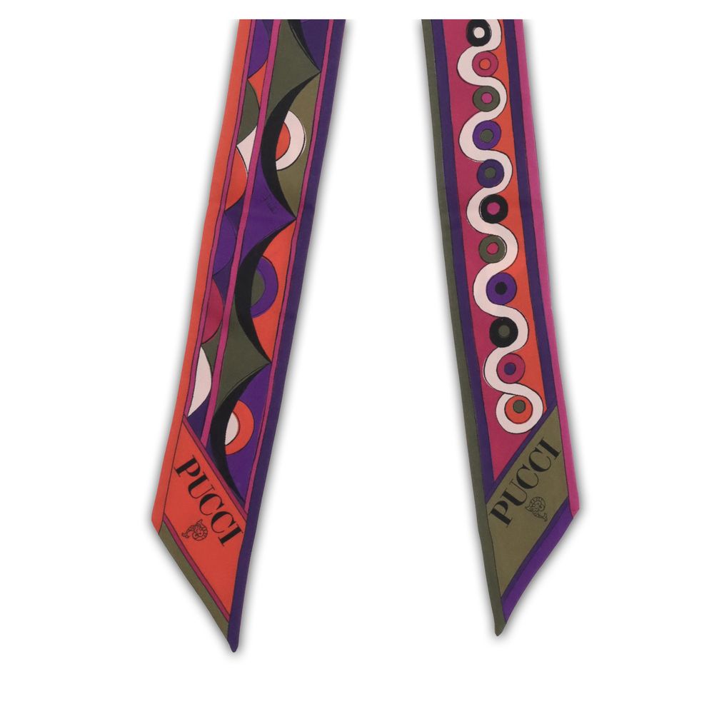 Printed silk Scarf Emilio Pucci