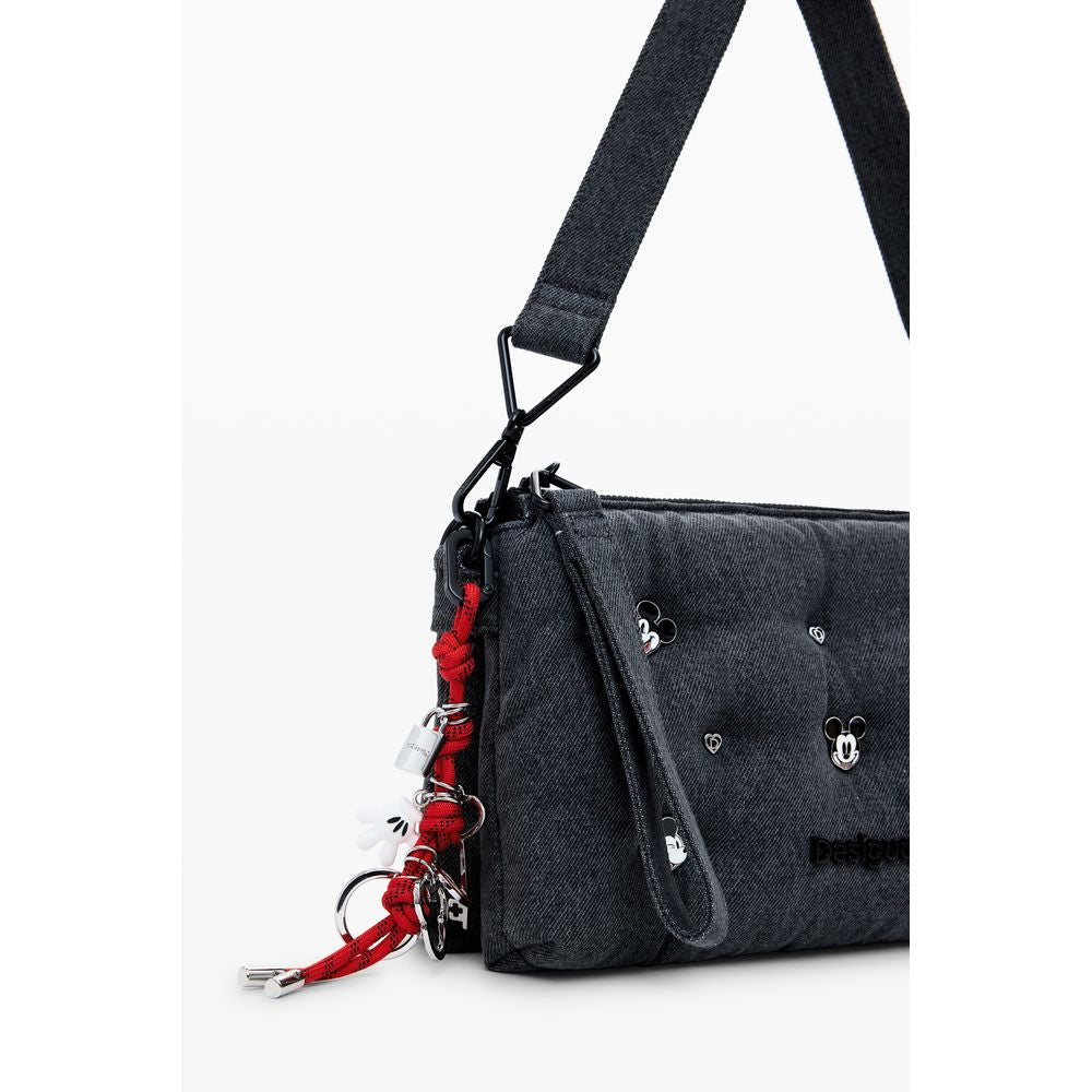Gray Polyester Women Handbag Desigual