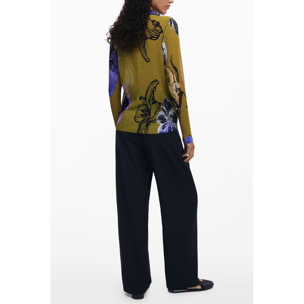 Green Polyester Women Shirt Desigual