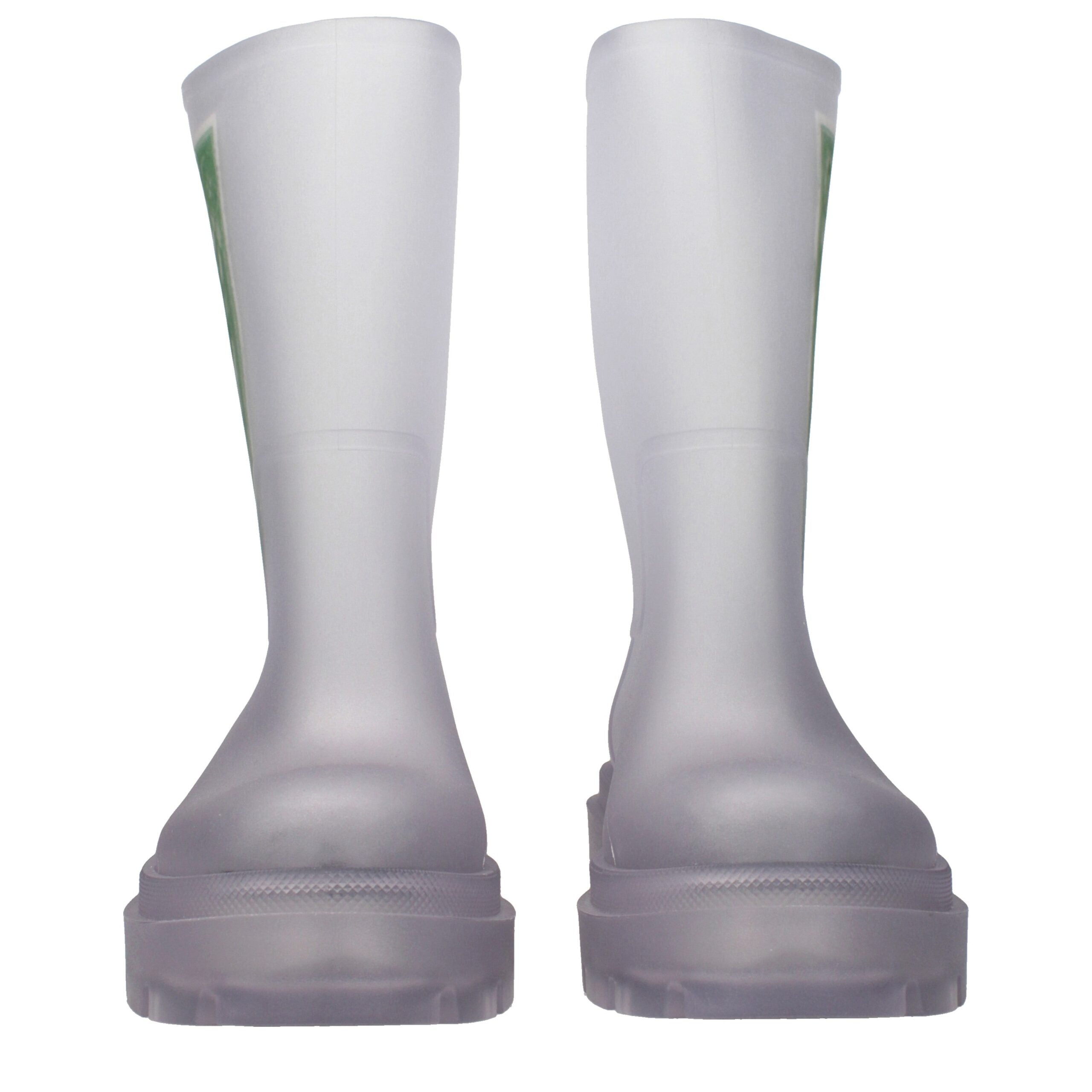 Transparent Pvc Ankle Boots Off-White