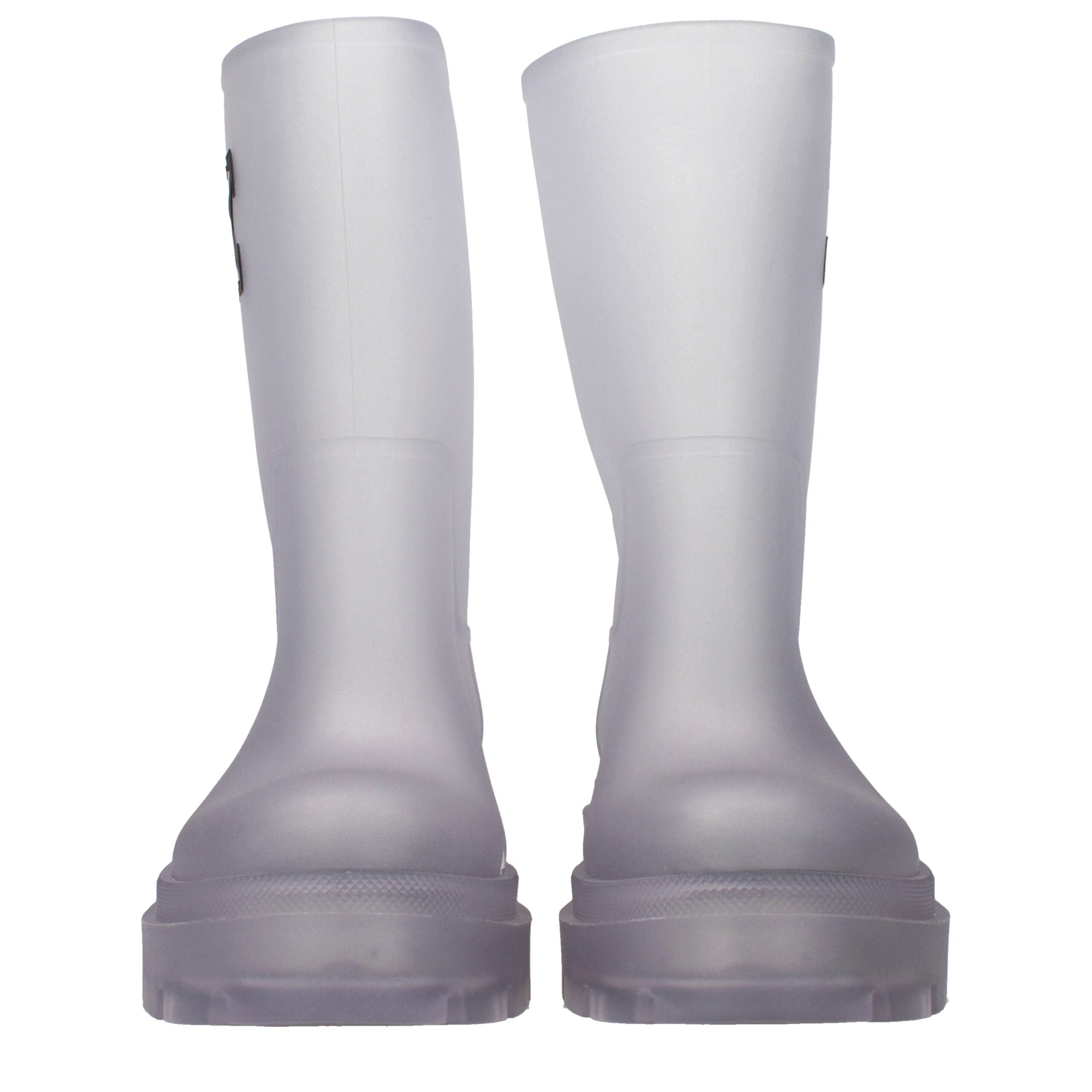 Transparent Pvc Ankle Boots Off-White