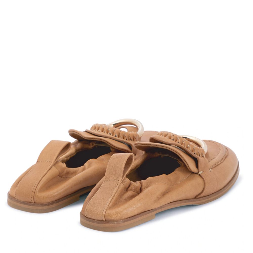 Hana Leather Loafers See By Chloé