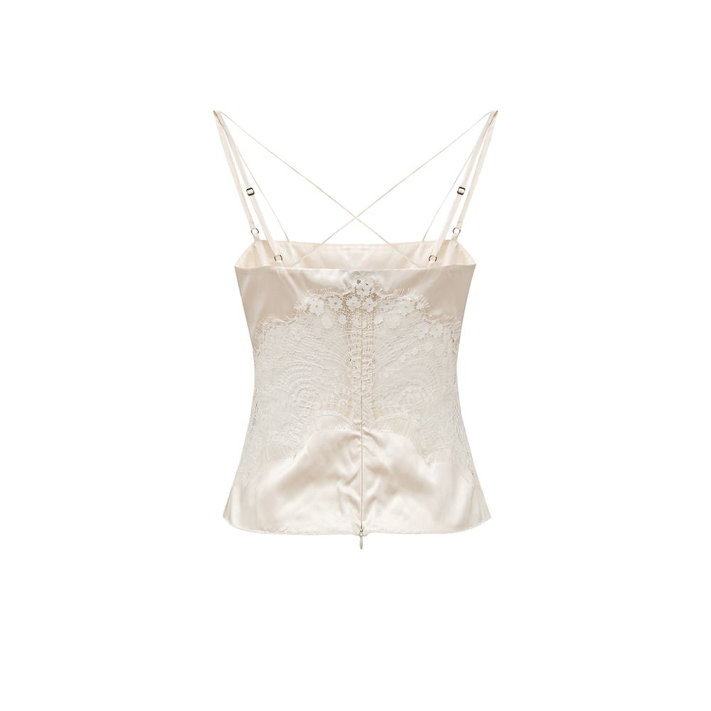 White Lyocell Tank Top Tom Ford