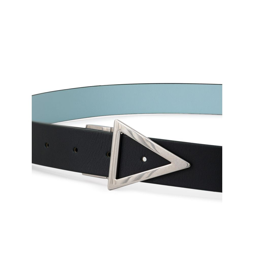 Green Leather Belt Bottega Veneta