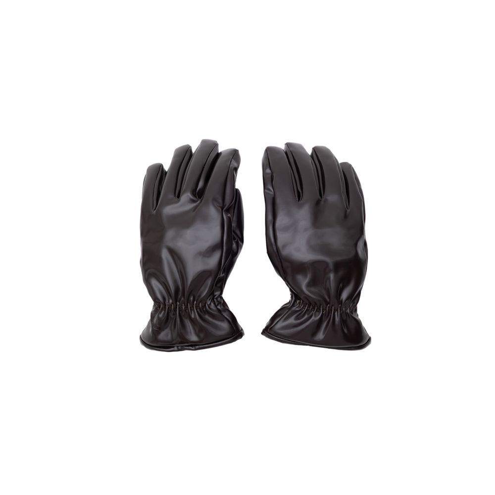 Brown Polyester Glove Bottega Veneta