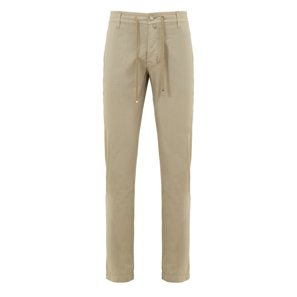 Beige Cotton Casual Pant Jacob Cohen
