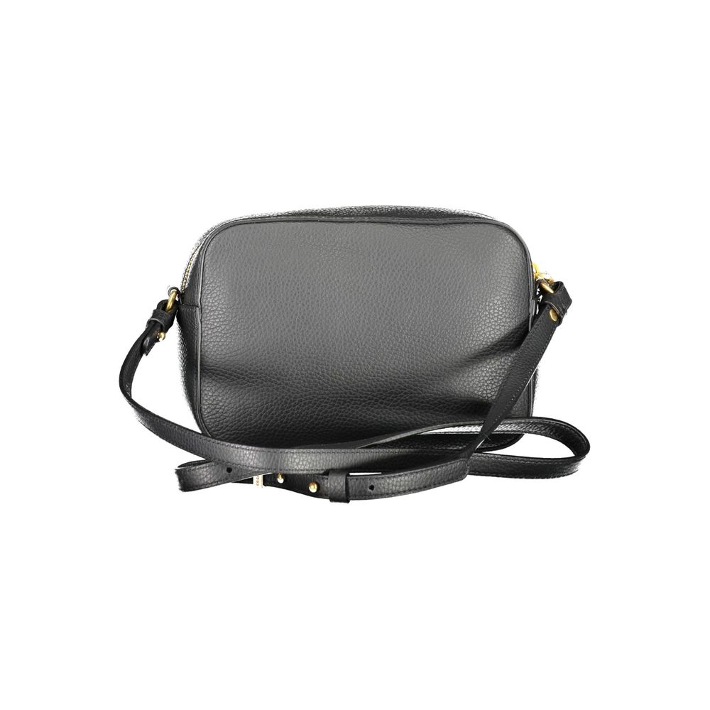 Black Leather Handbag Coccinelle