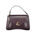 Purple Leather Handbag Coccinelle
