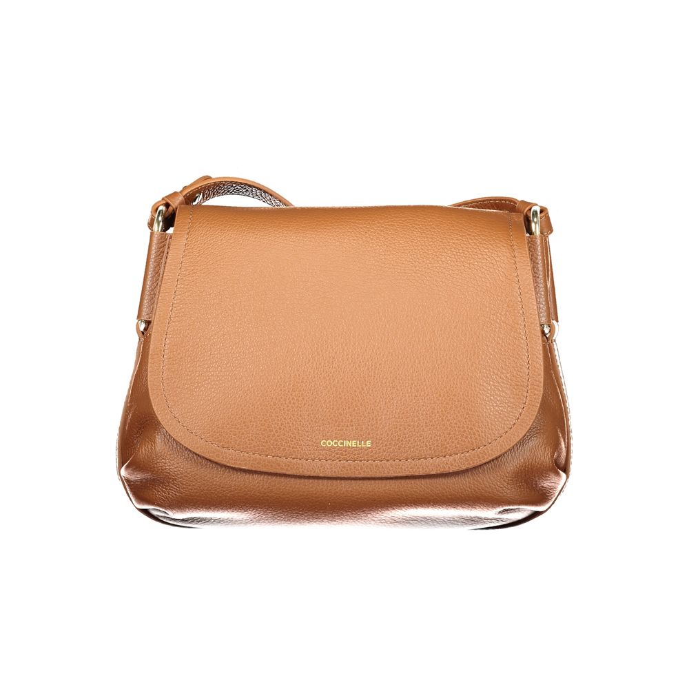 Brown Leather Handbag Coccinelle