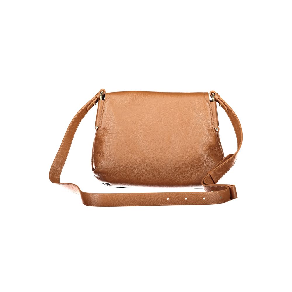 Brown Leather Handbag Coccinelle