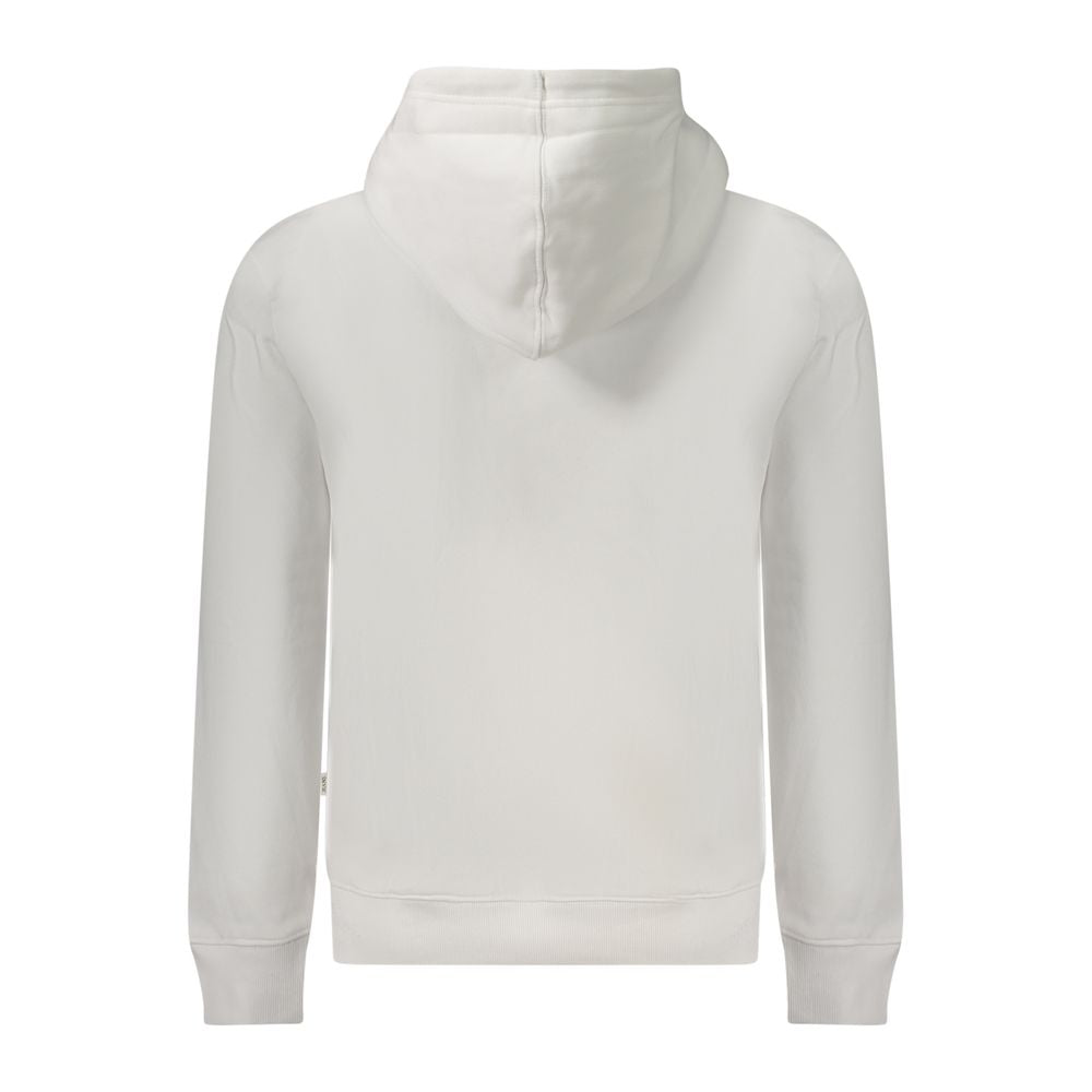 White Cotton Sweatshirt Guess Jeans