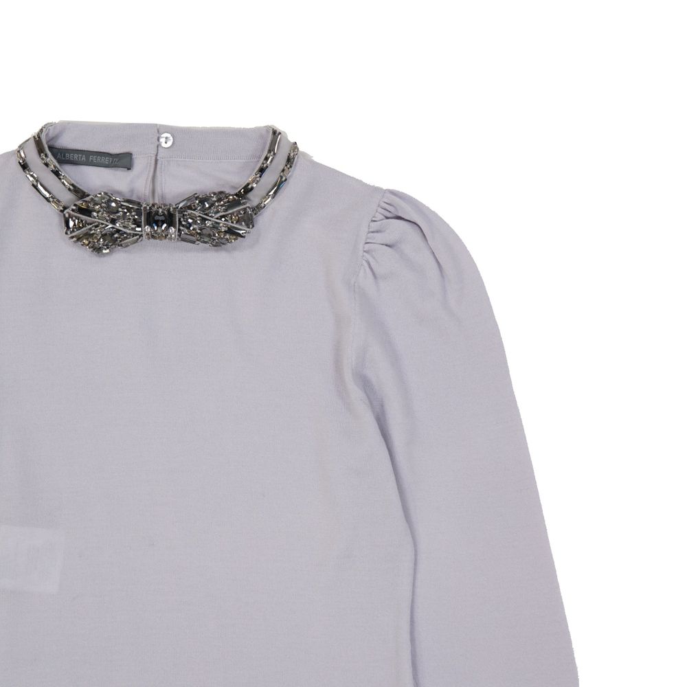 Virgin Wool Sweater Alberta Ferretti