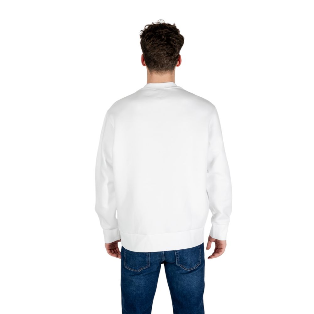 Cream Cotton Sweatshirt Armani Exchange