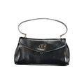 Black Polyethylene Women Handbag Twinset