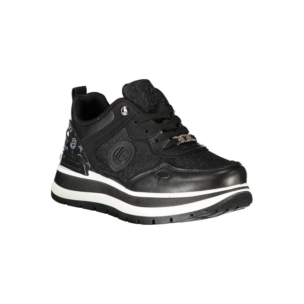 Black Polyester Women Sneaker shoes Laura Biagiotti
