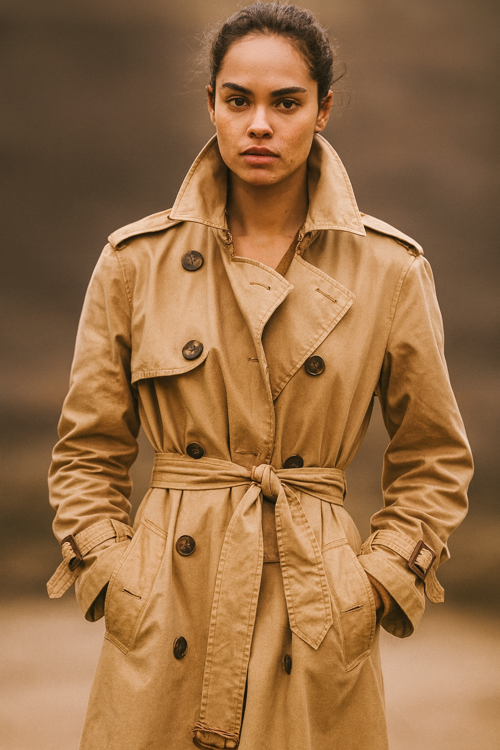 Ralph Lauren Brown Trench pre-loved Shopella