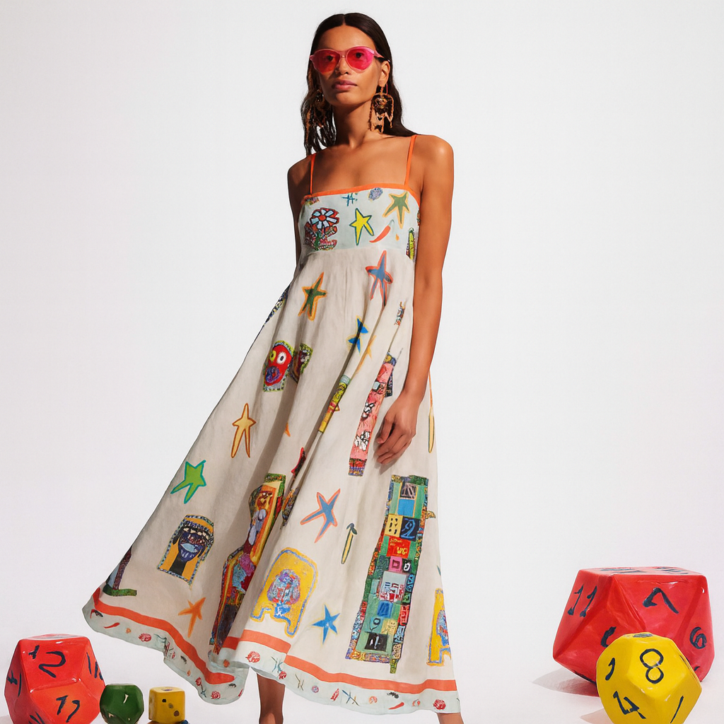 Artful Grace Swing Dress. dresses kakaclo