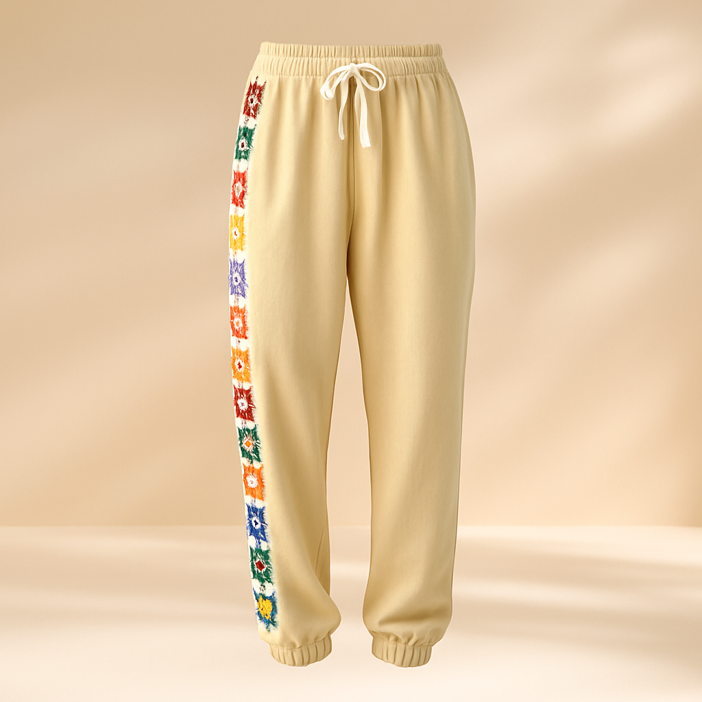 Saffron Stitch Joggers bottoms kakaclo