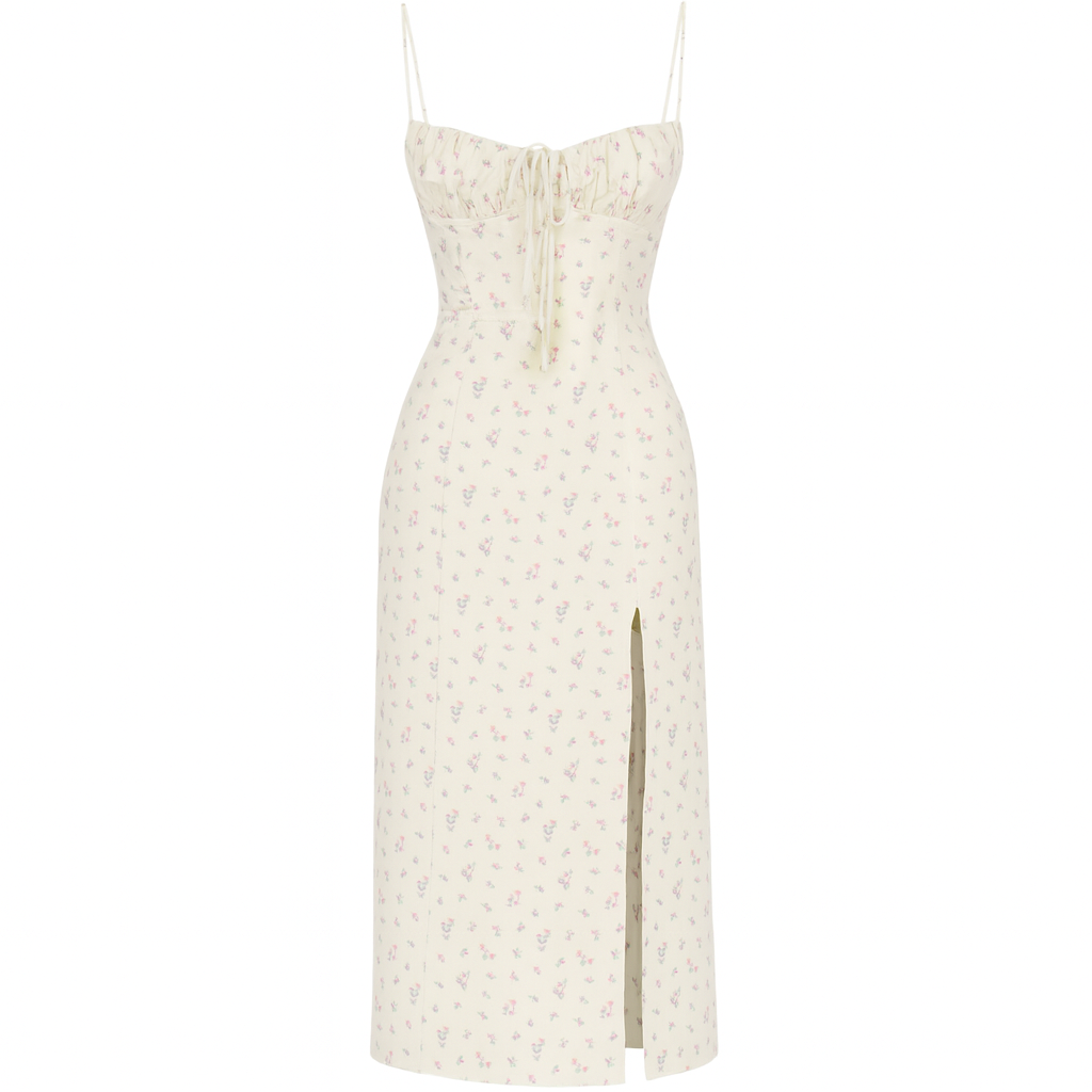 Princess Yellow Flower Dress dresses Shopella